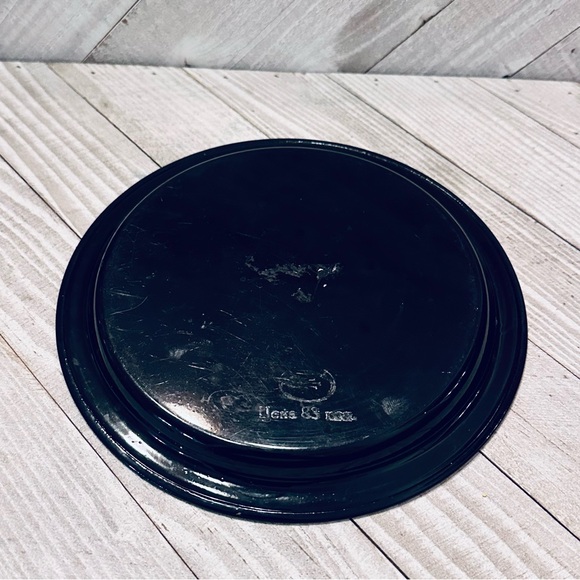 Vintage Russian hand painted floral metal tole‎ dish - Picture 2 of 5